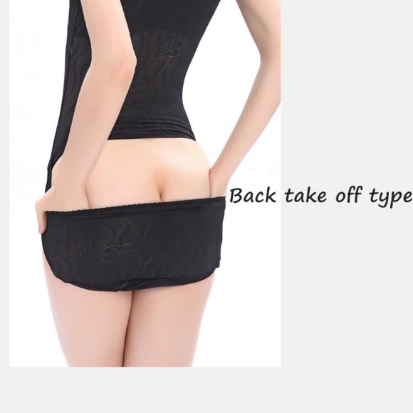 Body shaper with a pull down Booty / Rear / Bum. Plus size Open Crotch Shaper. - Picture 6 of 6